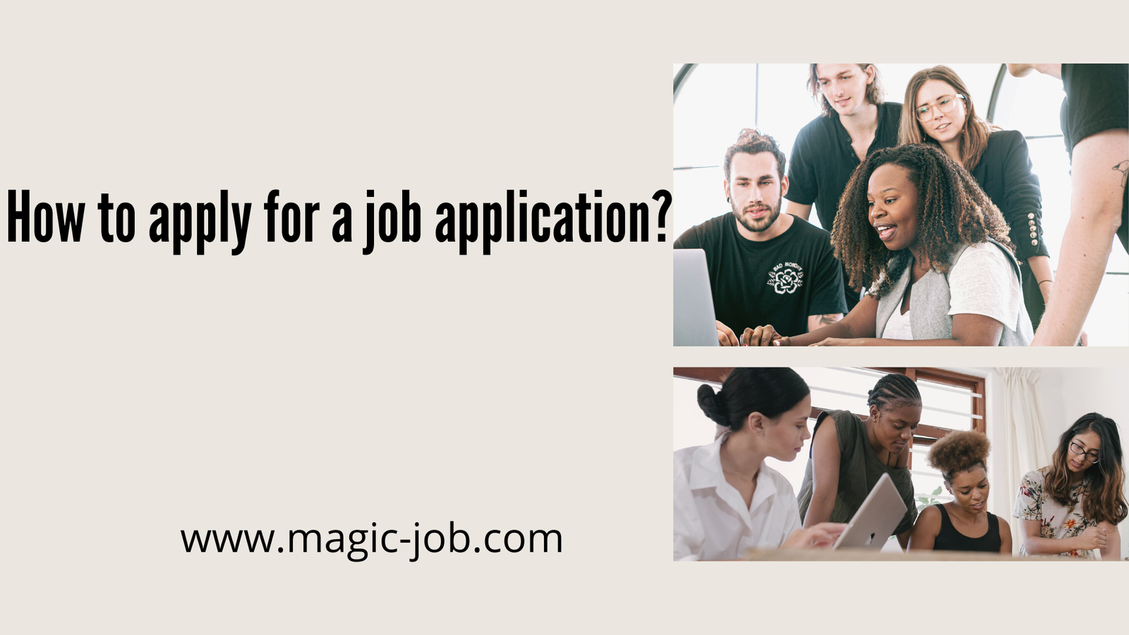 How to Apply for a Job Application? image
